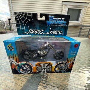 Muscle Machines West Coast Choppers Jesse James El Diablo Rigid 1:18 Scale